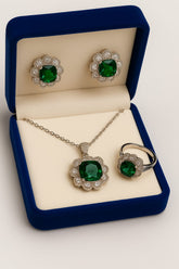 Zircon Locket Set-76 (Green)